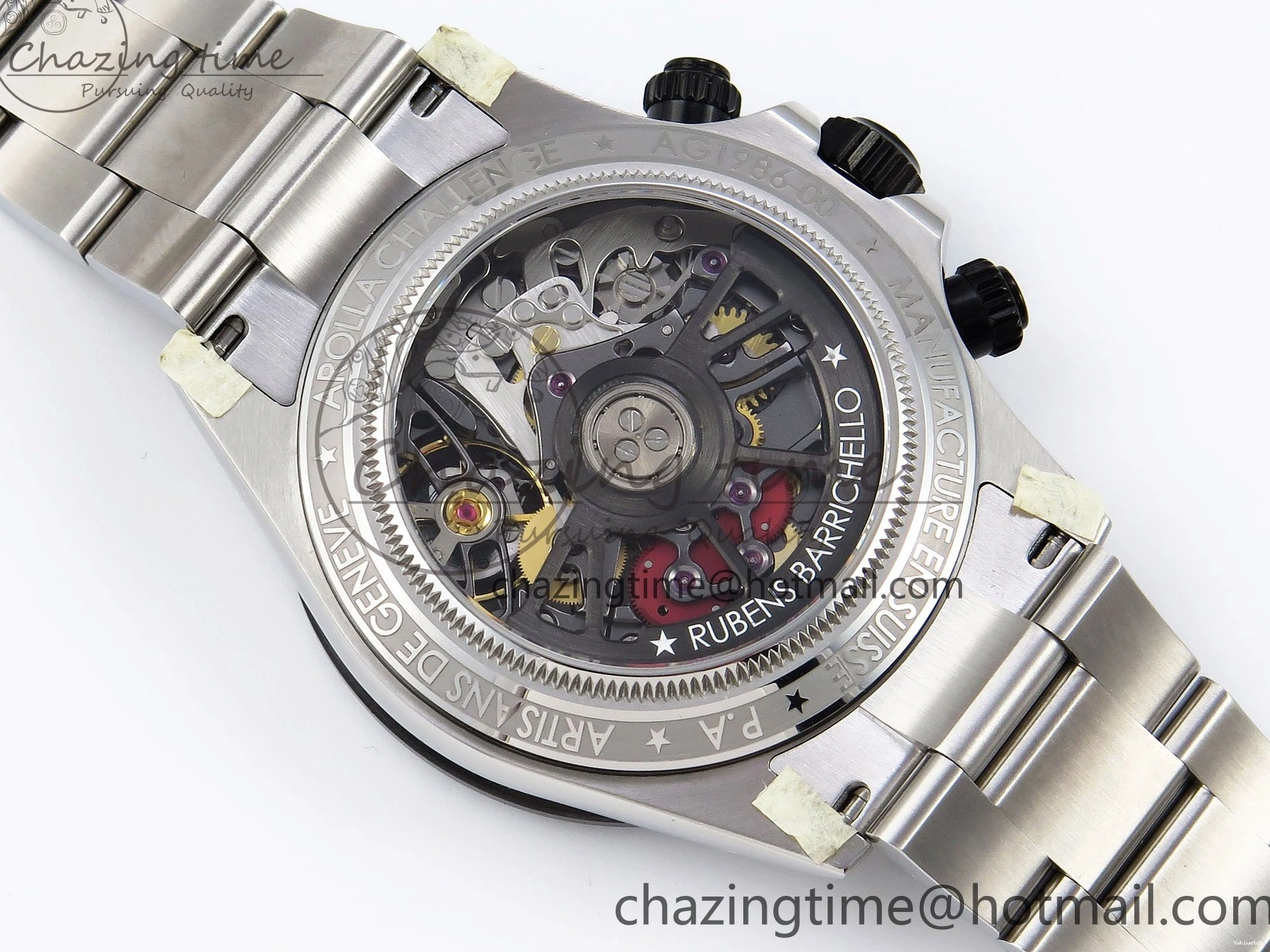 Bracelet Edition SONIC Daytona SS Bezel Skeleton Skeleton Best SA4130 Dial on Ceramic Oyster 0127